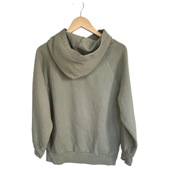 PINK Victoria's Secret Sequin Hoodie Light Green with Pink Sequins Size XS - Picture 9 of 15